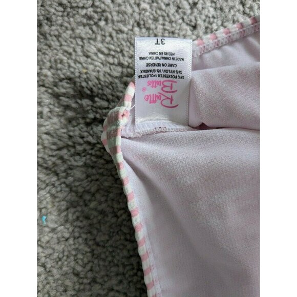 Pink Striped RuffleButts Swimsuit Bottoms - Picture 3 of 3